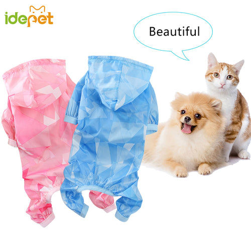 Waterproof Dog Raincoat For Small Dogs